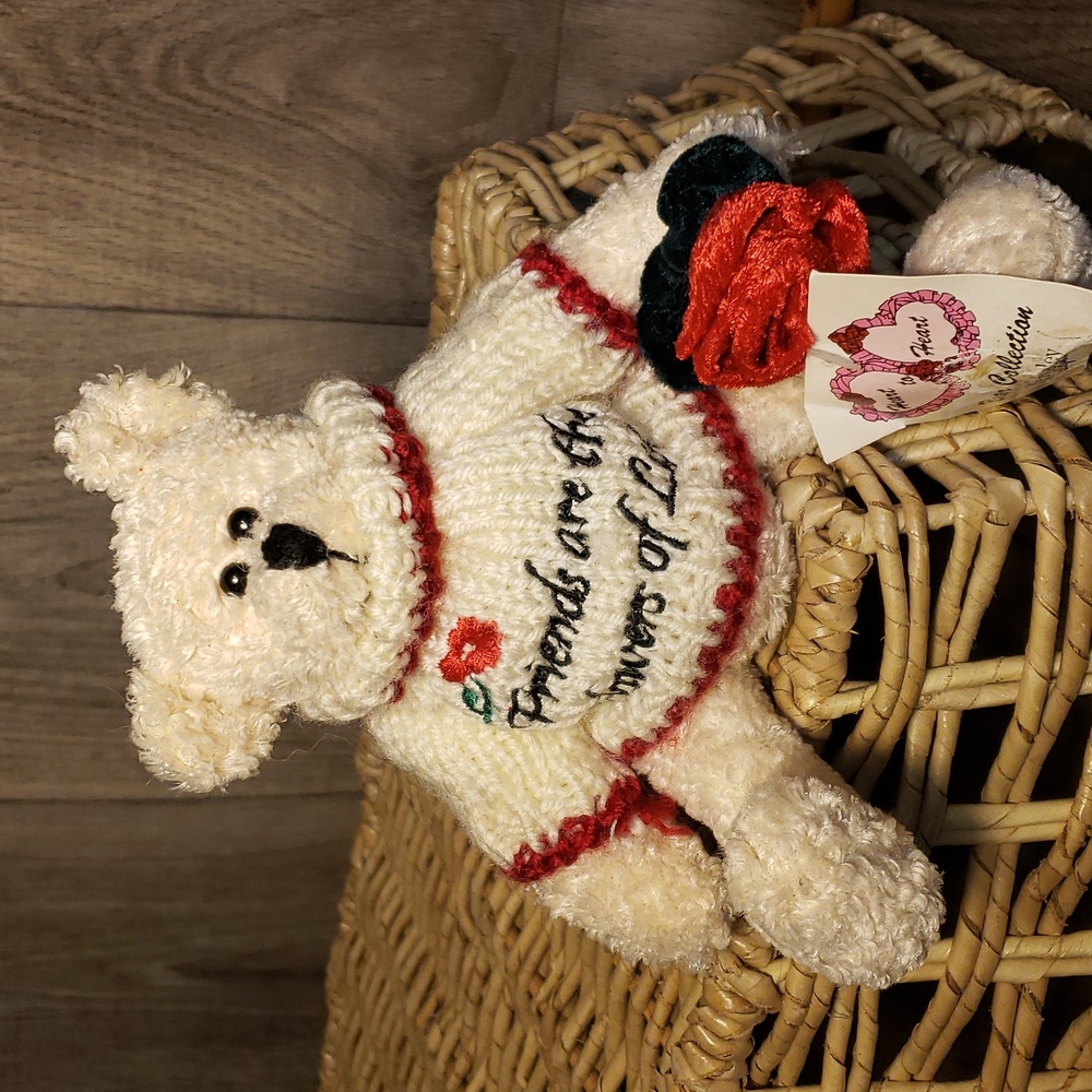 Vintage Weighted Berkeley bear collectable .